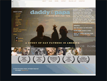 Tablet Screenshot of daddyandpapa.com